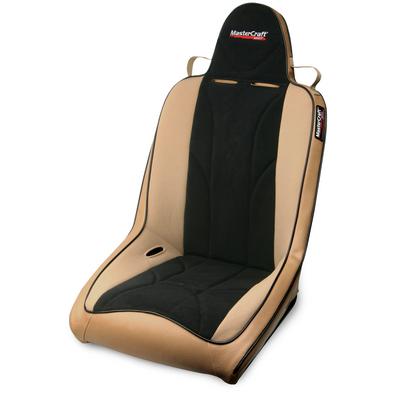 MasterCraft Safety Rubicon Front Seat with Fixed Headrest (Tan/Black) - 524118